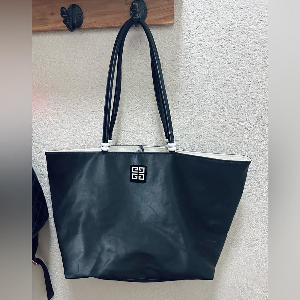 Givenchy Black and White Tote Bag